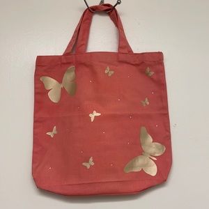 Butterfly tote bag